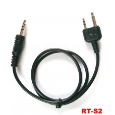 RT-S2 Radio Connection Cable For ICOM Handheld Radios
